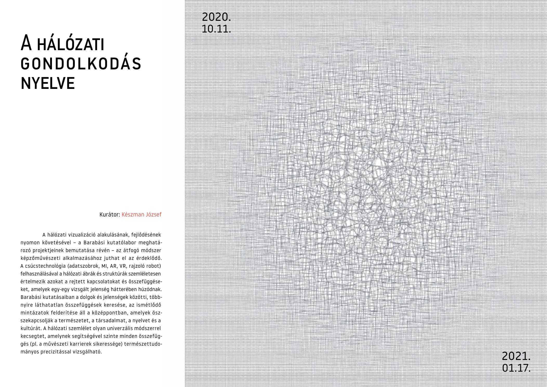 BarabásiLab Hidden Patterns editorial design — page two