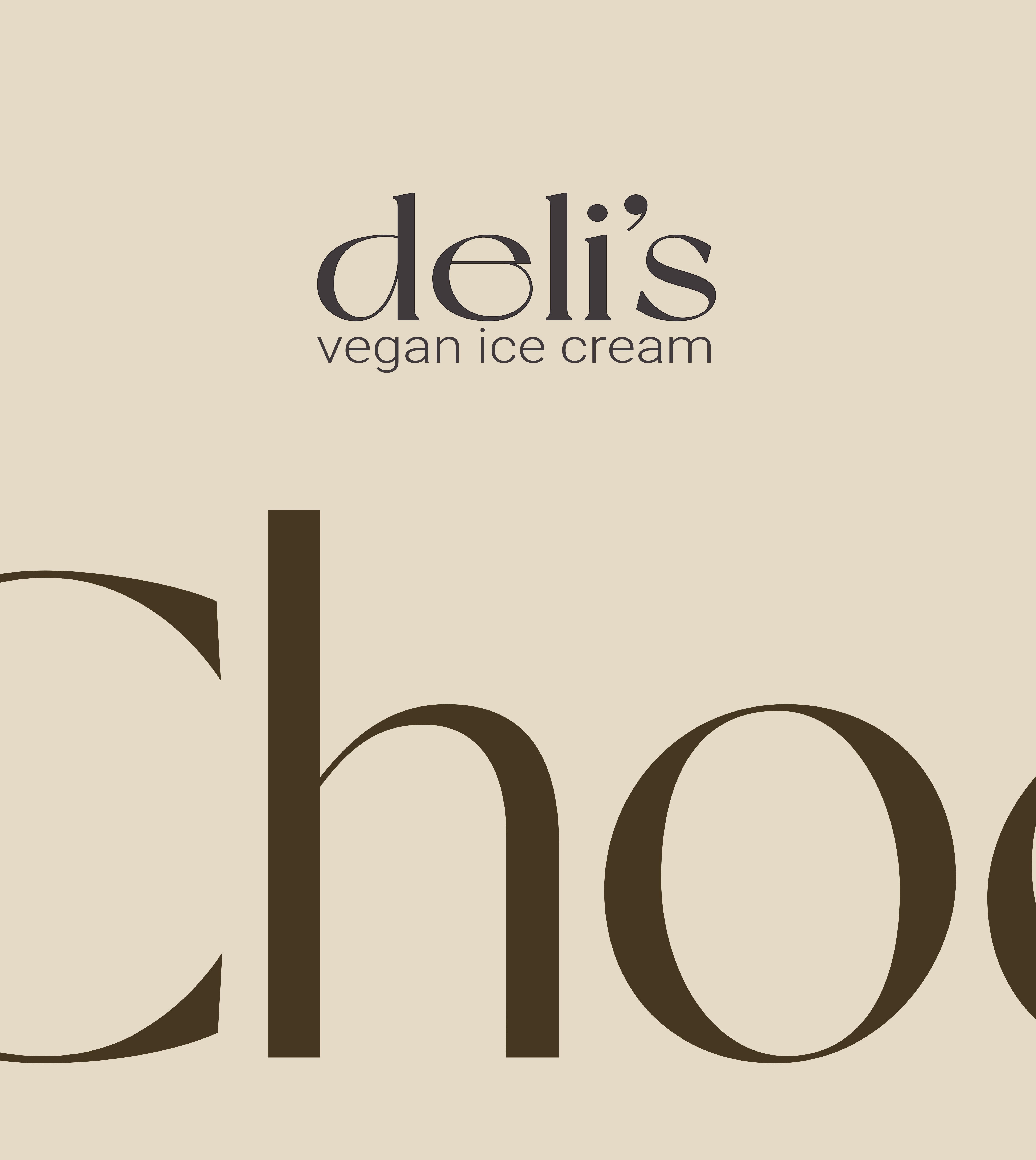 Deli’s Chocolate packaging design